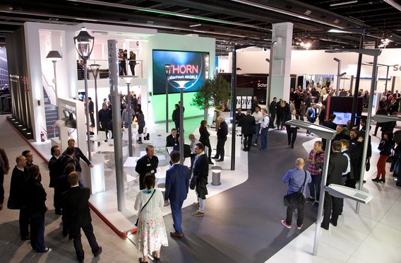 The Thorn Light+Building stand The Thorn Light+Building stand