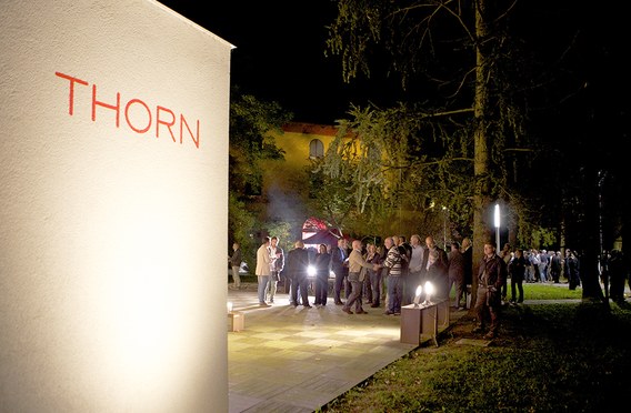 Launch of Urba at event in the Light Garden in Italy